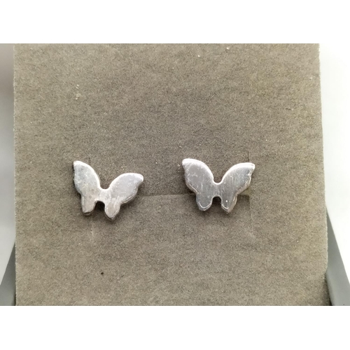 357 - Boxed Reverie 925 Silver Butterfly Design 17