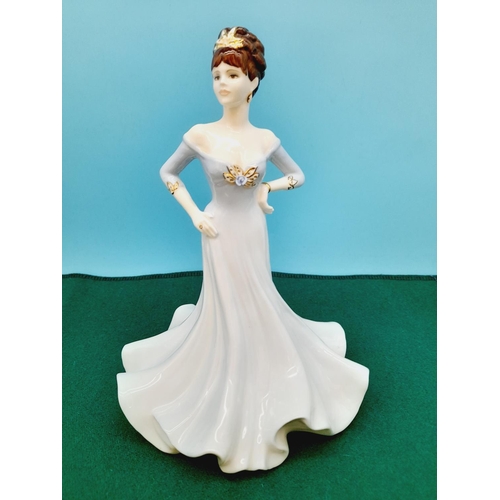 44 - Coalport 21cm Lady Figure 'Especially for You'.