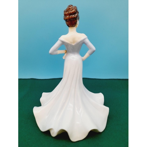 44 - Coalport 21cm Lady Figure 'Especially for You'.