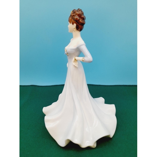 44 - Coalport 21cm Lady Figure 'Especially for You'.