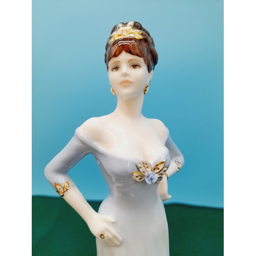 44 - Coalport 21cm Lady Figure 'Especially for You'.