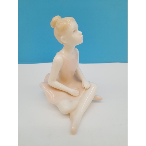 88 - Royal Worcester 13cm Figure 'Ballet School'.