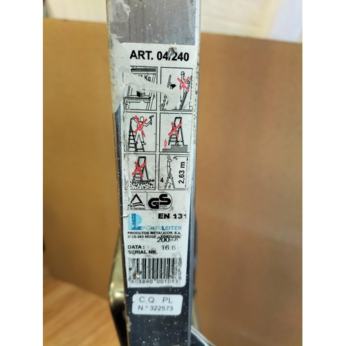 200A - Set of Aluminium 4 Step Painting Ladders. Collection Only.