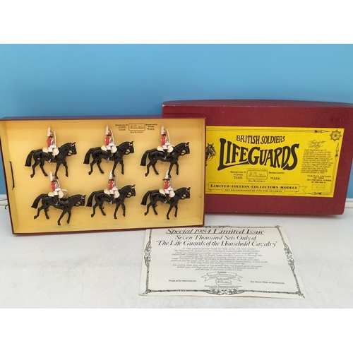 10 - Boxed Britains Special 1984 Limited Issue 'The Life Guards of the Household Cavalry' Lead Figures. N... 