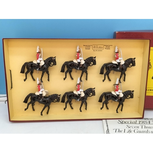 10 - Boxed Britains Special 1984 Limited Issue 'The Life Guards of the Household Cavalry' Lead Figures. N... 