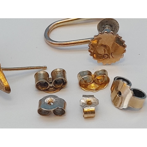 6 - 9ct Gold Scrap Items. 6.3 Grams.