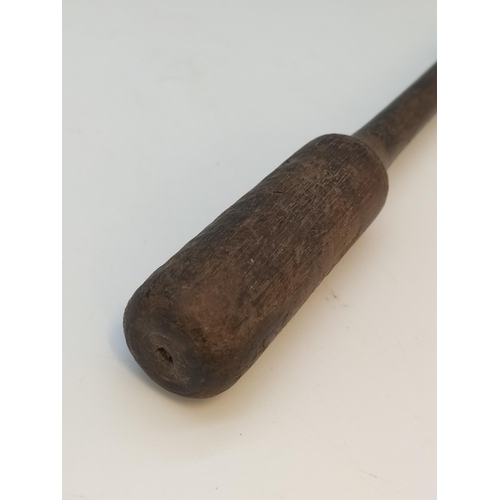 648 - 19th Century Veterinary Fleam Hammer. 23cm Long.