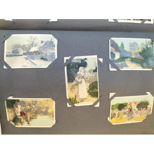 64 - 1930's Cigarette Card Album of Junior Member Cards mainly Animals, Landmarks, Country Scenes, etc.