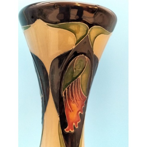 8 - Moorcroft 'Burslem Poppy' 26cm Vase by Rachel Bishop 2011