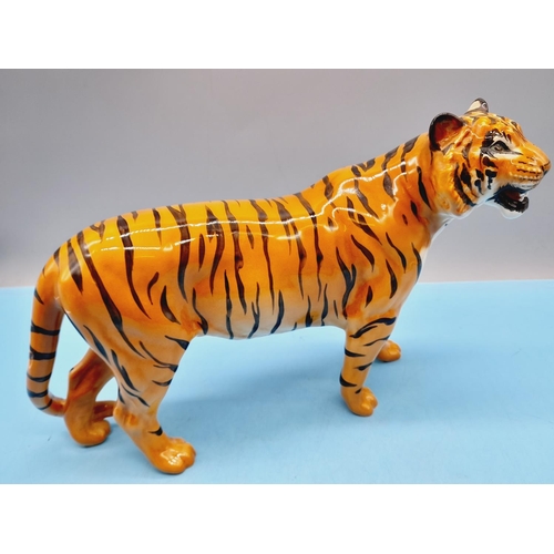 19 - Beswick Figure of a Tiger. 19cm High x 29cm Long.