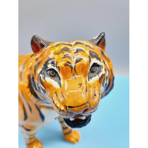 19 - Beswick Figure of a Tiger. 19cm High x 29cm Long.