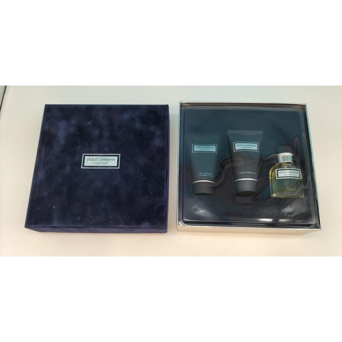 24 - New Dolce & Gabbana Men's Gift Set.