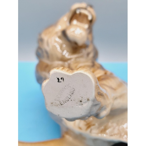 41 - Beswick Figure of a Lion. 17cm High x 28cm.