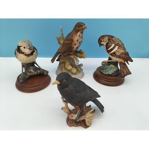 53 - Collection of Mixed Bird Figures. Tallest 22cm.