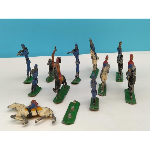 105 - Collection of Lead Soldiers and Indians.