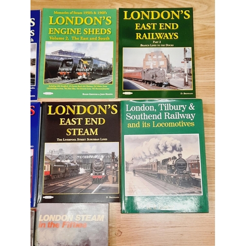 129 - Collection of Railway Related Reference Books to include London Midland Steam Days Remembered Volume... 