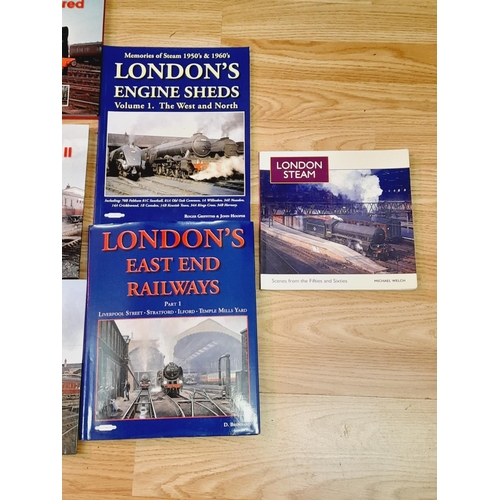 129 - Collection of Railway Related Reference Books to include London Midland Steam Days Remembered Volume... 