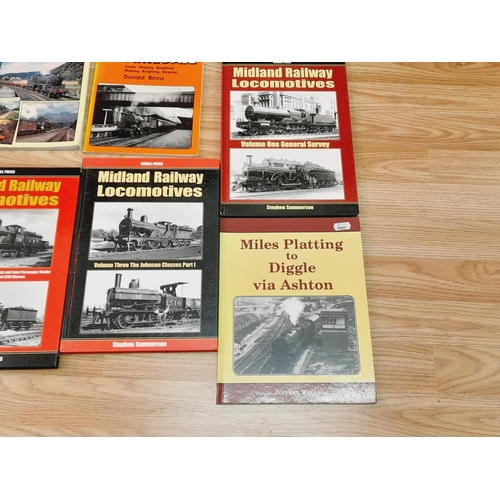 130 - Collection of Railway Related Reference Books to include Great Western Style, LMS Central Division M... 