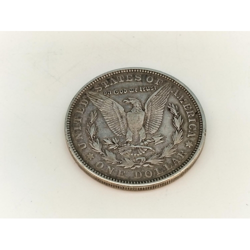 133 - 1921 Morgan Silver Dollar.