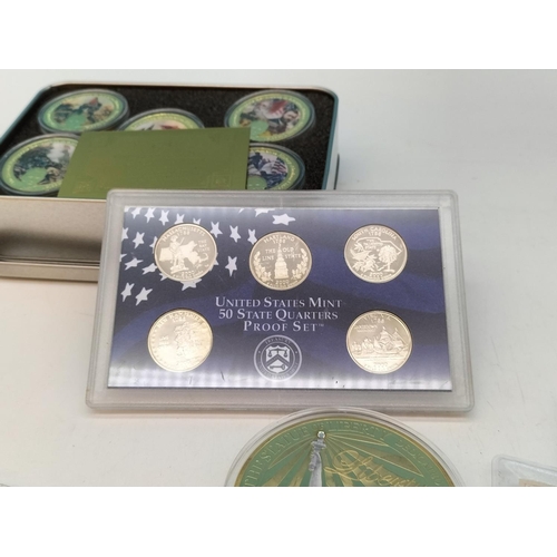 152 - Mixed Collection of United States Coins and Tokens.