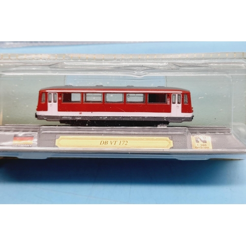 196 - Del Prado 'N' Gauge Model Trains 'Locomotives of the World' (10) to include ETR 500, EF210, Renfc 31... 