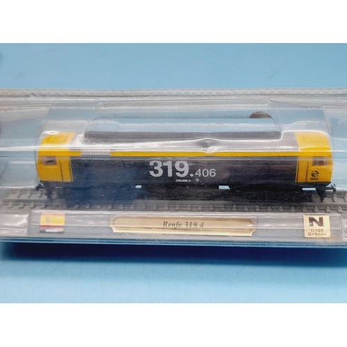 196 - Del Prado 'N' Gauge Model Trains 'Locomotives of the World' (10) to include ETR 500, EF210, Renfc 31... 