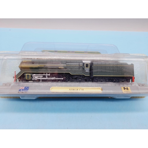 216 - Del Prado 'N' Gauge Model Trains 'Locomotives of the World' (10) to include E402B, NSWGR C38, Amtrak... 