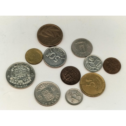 247 - Collection of British and Foreign Coins and Tokens to include British Bank Note Coins, etc.