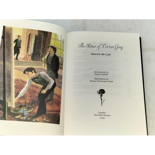 259 - Folio Society Collection of Hardback Books (6) to include P.G.Wodehouse, T H White, Oscar Wilde, Dan... 