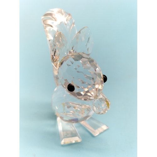 264 - Swarovski Crystal 4.5cm Tall 'Red Squirrel' Figure From The Woodlands Friends Collection Designed by... 