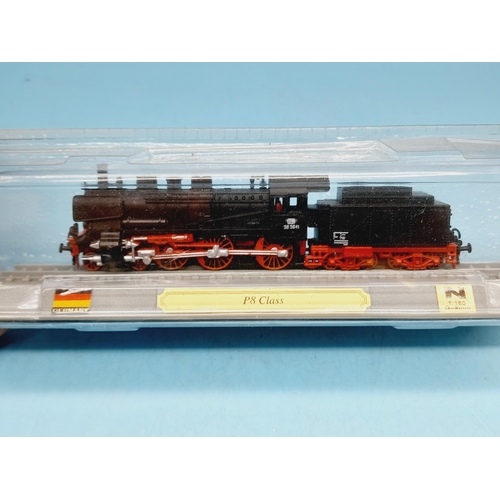 291 - Del Prado 'N' Gauge Model Trains 'Locomotives of the World' (10) to include DB V60, RC4 B-B, P8 Clas... 