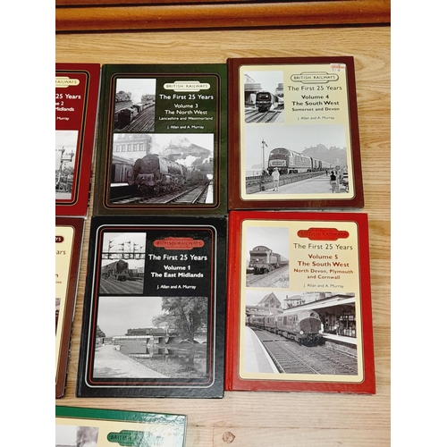 304 - Collection of Railway Related Reference Books to include British Railways The First 25 Years Volumes... 