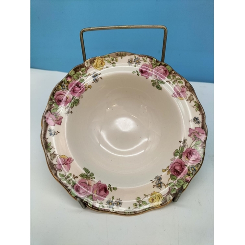 310 - Royal Doulton 16cm Dessert Bowls (10) in the 'English Rose' Pattern.