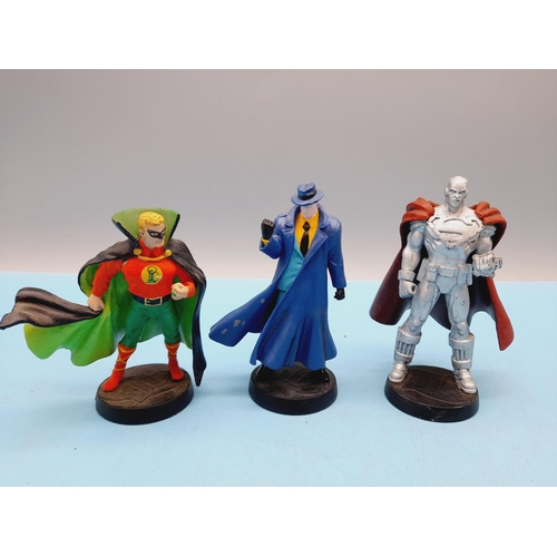 326 - Collection of DC Comics Cast Metal Figures (21) to include Shazam, Riddler, Captain Atom, Spectre St... 