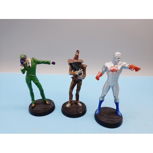 326 - Collection of DC Comics Cast Metal Figures (21) to include Shazam, Riddler, Captain Atom, Spectre St... 