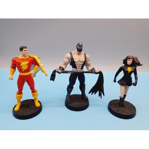 326 - Collection of DC Comics Cast Metal Figures (21) to include Shazam, Riddler, Captain Atom, Spectre St... 