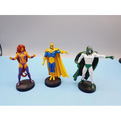 326 - Collection of DC Comics Cast Metal Figures (21) to include Shazam, Riddler, Captain Atom, Spectre St... 