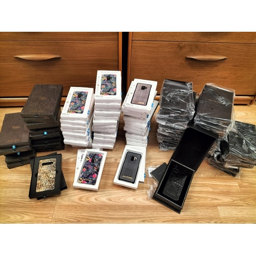 352 - Large Collection (Approx 50) of New and Sealed Ideal of Sweden Phones Cases for Samsung Galaxy S10/S... 