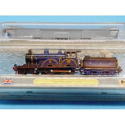 361 - Del Prado 'N' Gauge Model Trains 'Locomotives of the World' (10) to include VIA Rail LRC, SNCF BB 22... 