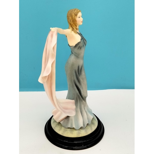 386 - Leonardo Collection 26cm Lady Figure 'Summer' by Annie Rowe.