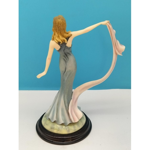 386 - Leonardo Collection 26cm Lady Figure 'Summer' by Annie Rowe.