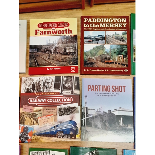 394 - Collection of Railway Related Reference Books to include Paul Atterbury's Railway Collection, Railwa... 