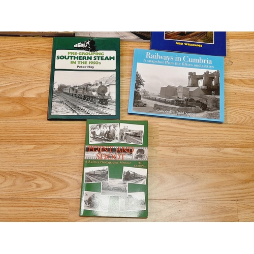 394 - Collection of Railway Related Reference Books to include Paul Atterbury's Railway Collection, Railwa... 