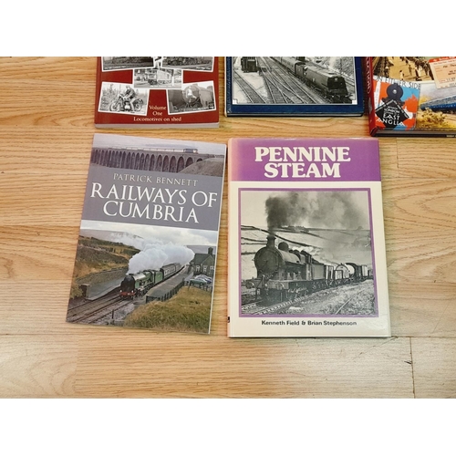 394 - Collection of Railway Related Reference Books to include Paul Atterbury's Railway Collection, Railwa... 