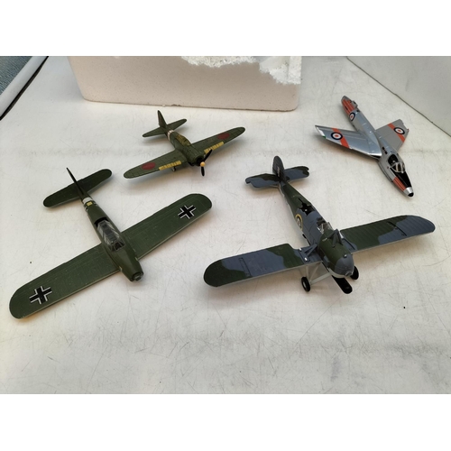 396 - 9 x Military Aircraft to include Kawasaki KI.61 Hien, Lavochkin La-7, Focke-Wulf FW 190A-4, Vickers ... 