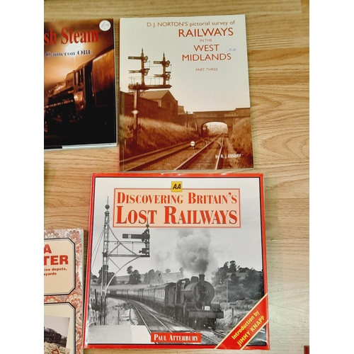 426 - Collection of Railway Related Reference Books to include Dairy of a Trainspotter, Doctor on the Line... 