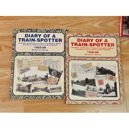 426 - Collection of Railway Related Reference Books to include Dairy of a Trainspotter, Doctor on the Line... 