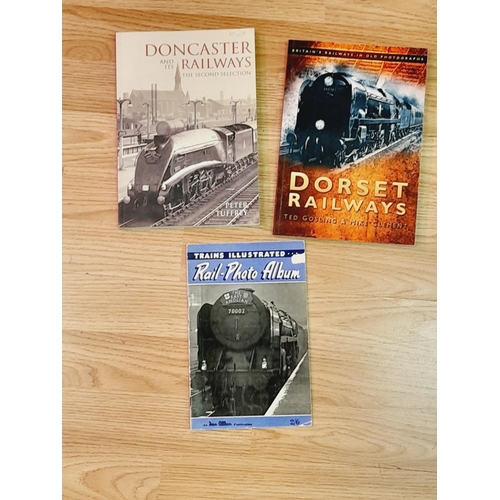 426 - Collection of Railway Related Reference Books to include Dairy of a Trainspotter, Doctor on the Line... 