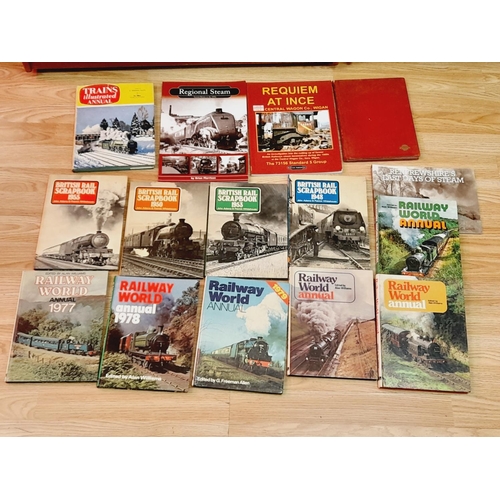 427 - Collection of Railway Related Reference Books to include Railway World Annuals, British Rail Scrapbo... 