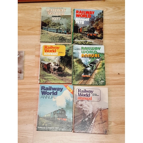 427 - Collection of Railway Related Reference Books to include Railway World Annuals, British Rail Scrapbo... 